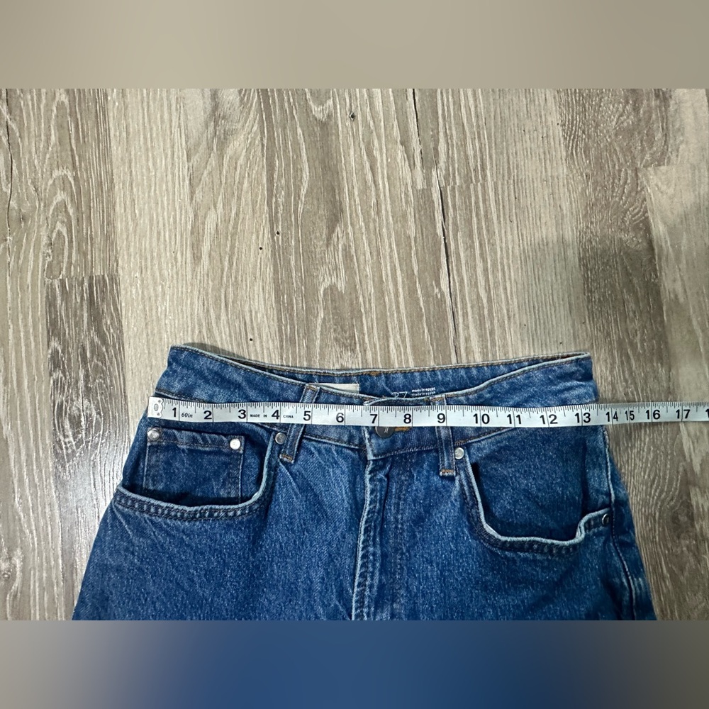 Pilcro Wide-leg Cuffed‎ Jeans Size 27 - Picture 8 of 8